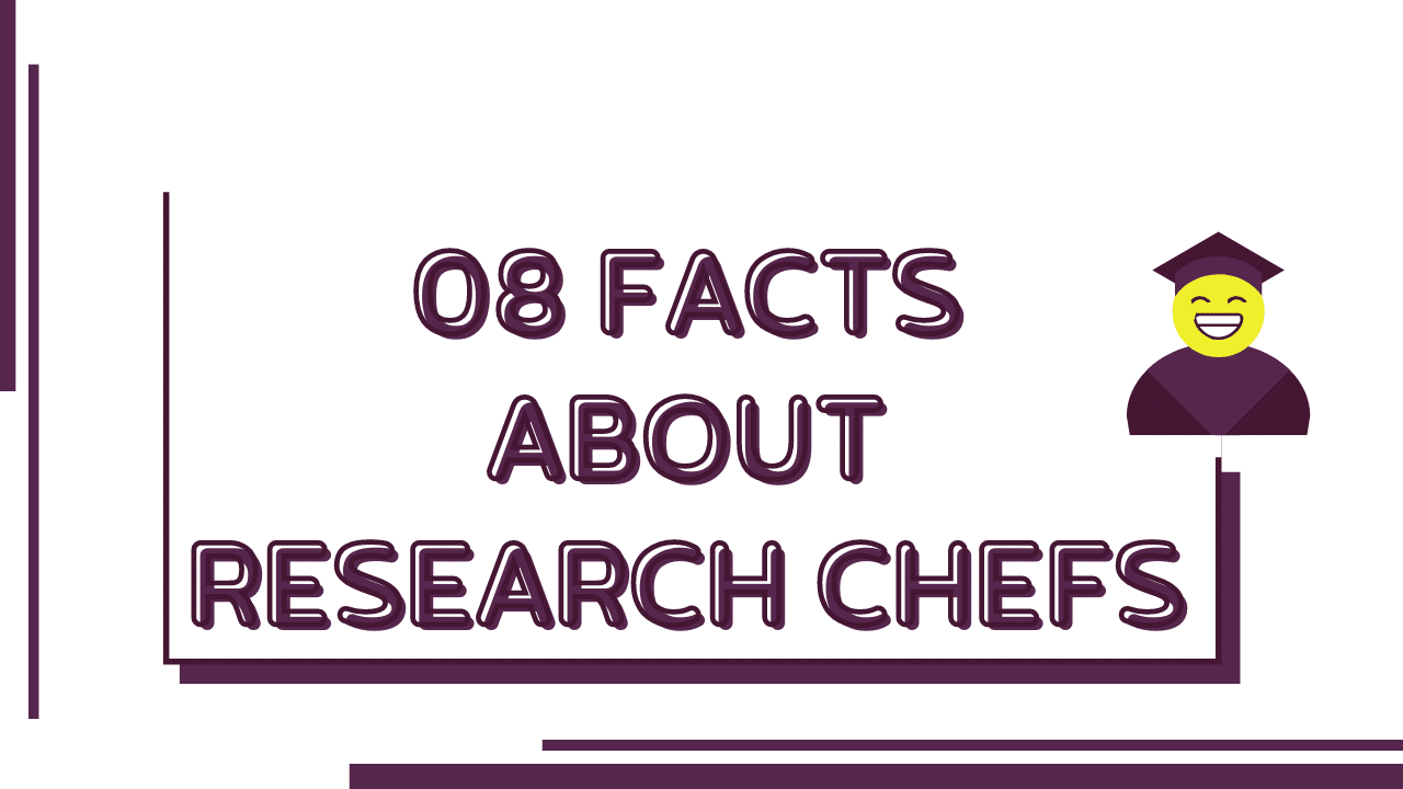 Header image with blog title 8 Facts About Research Chefs