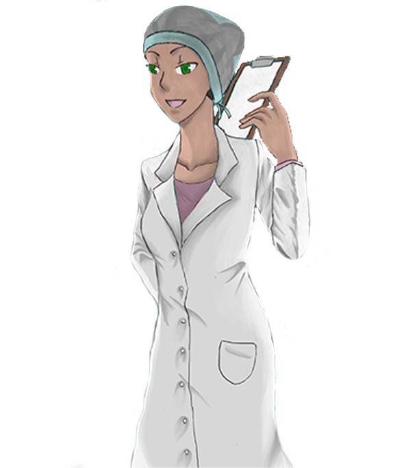 Anime style illustration of a Food Auditor