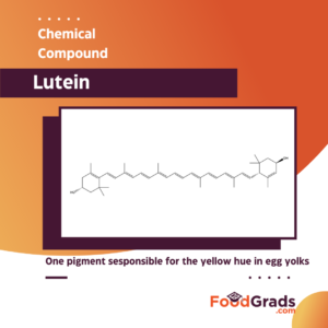 The chemical compound lutein 