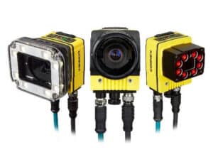 Three Cognex Corporation new In-Sight® 7000 series vision systems 