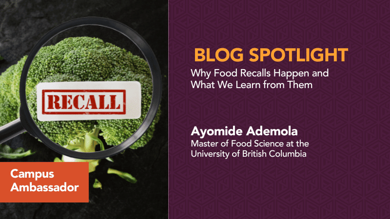 Why Food Recalls Happen and What We Learn from Them
